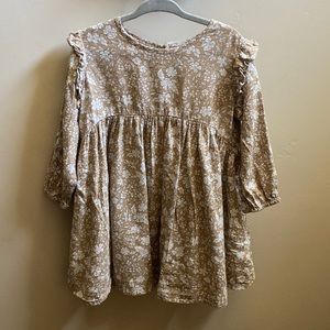 Rylee & Cru Piper Dress soft floral size 2-3y